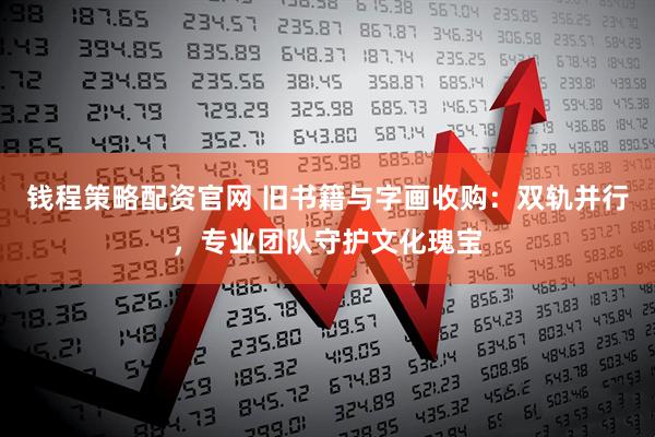 钱程策略配资官网 旧书籍与字画收购：双轨并行，专业团队守护文化瑰宝